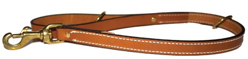 Premium Leather Leads by Leather Brothers