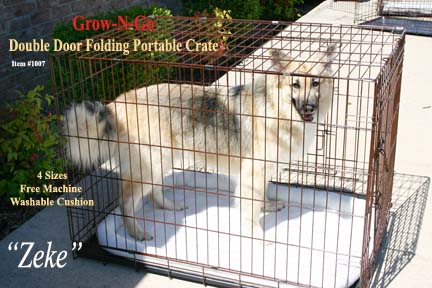 9 Grow N Go Crate- Zeke